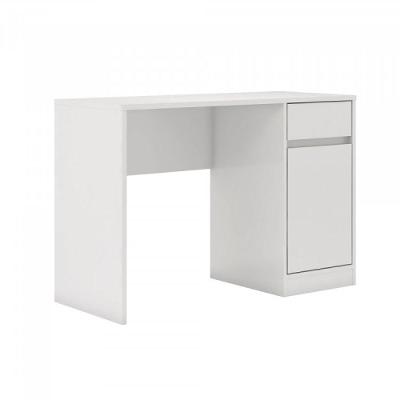 Escrivaninha 1 Porta 1 Gaveta Office Morada Branca Demóbile