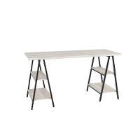 Mesa Cavalete 150X60X75Cm Snow / Est.Preta Snow / Est.Preta - 5