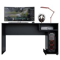 Mesa Gamer Escrivaninha Para Computador Pixel Preto Caemmun - 1