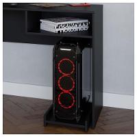 Mesa Gamer Escrivaninha Para Computador Pixel Preto Caemmun - 3