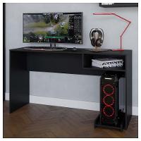 Mesa Gamer Escrivaninha Para Computador Pixel Preto Caemmun