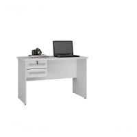 Escrivaninha Mesa Para Computador Byte 2 Gavetas Com Chave - 1