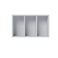 Escrivaninha Bancada Estudo Tech Moov Branco Fosco Tauari Nobre - 5