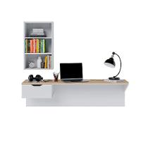 Escrivaninha Bancada Estudo Tech Moov Branco Fosco Tauari Nobre - 9