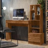 Escrivaninha Mesa De Computador Lion Com Estante E 1 Gaveta Cinamomo Mel Cinamomo Mel - 2