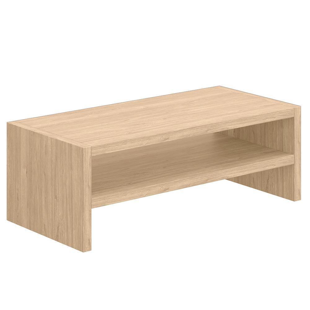 Kit 03 Suportes Stand Para Monitores Mesa Escritório Home Office Lap L03 Amadeirado - 6