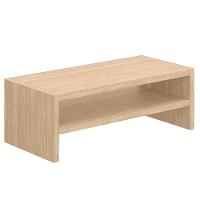 Kit 03 Suportes Stand Para Monitores Mesa Escritório Home Office Lap L03 Amadeirado - 6