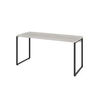 Mesa Office 150X60X75Cm Snow / Est.Preta Snow / Est.Preta - 1