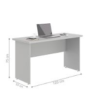 Mesa De Computador E Armario Japão Cinza - 2