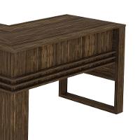 Mesa Angular Para Escritório Home Office Me4145 Mdp Nogal - 5