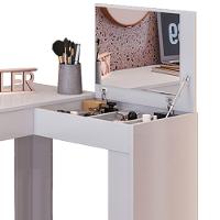 Escrivaninha Penteadeira Tânia c/Nicho 135 Bran-D'Rossi