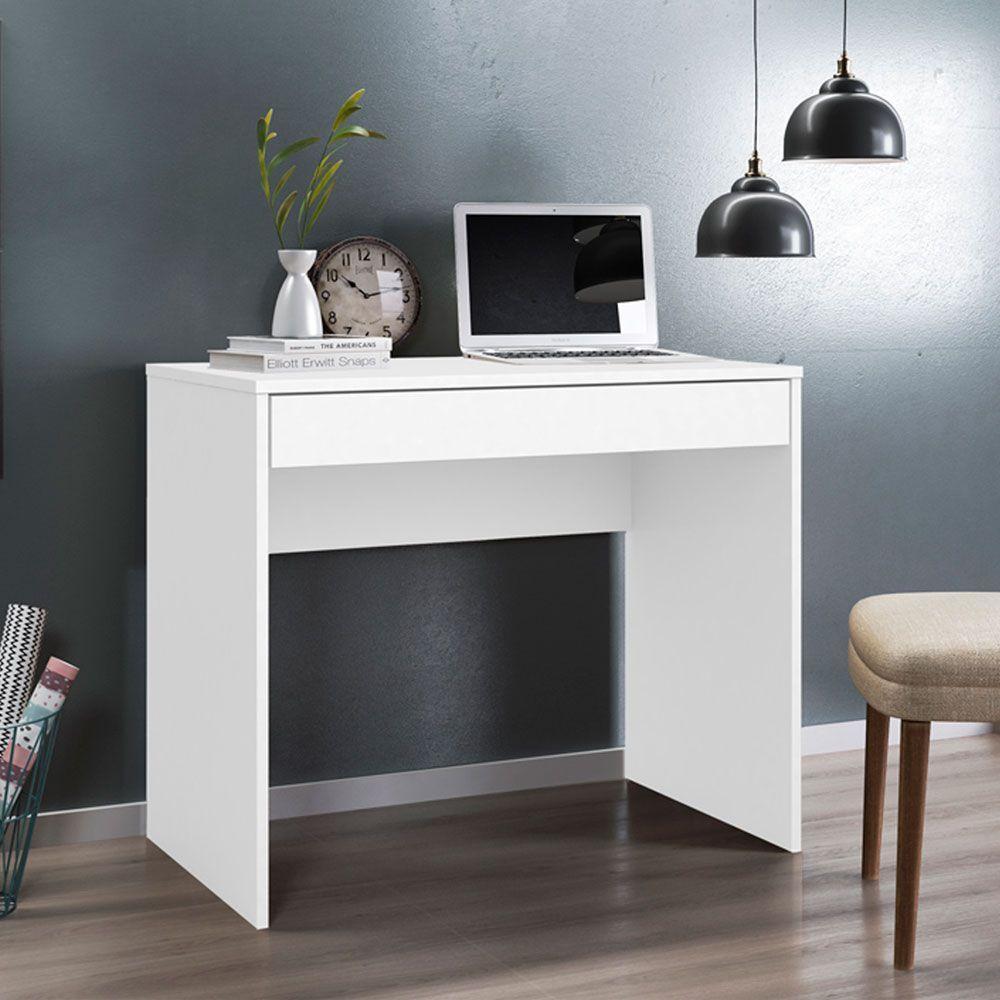 Escrivaninha 1 Gaveta Facility Branco 29200 Demóbile - 3