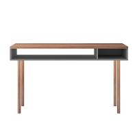 Mesa Para Computador Escrivaninha Multi Cinza Caemmun - 1