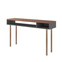 Mesa Para Computador Escrivaninha Multi Cinza Caemmun - 3