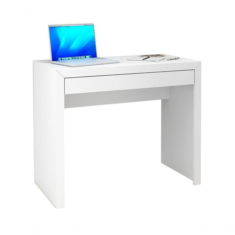 Conjunto Escritorio Completo 3 Peças Cj16 Branco Branco - 8