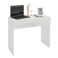 Escrivaninha P/ Notebook Cooler Branco Com 1 Gaveta - 1