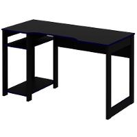 Mesa Para Computador Gamer Me4152 Preto Azul Preto Azul - 2