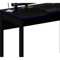Mesa Para Computador Gamer Me4152 Preto Azul Preto Azul - 5