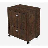 Conjunto Escritorio Completo 5 Peças Cj2 Rustico Rustico - 15