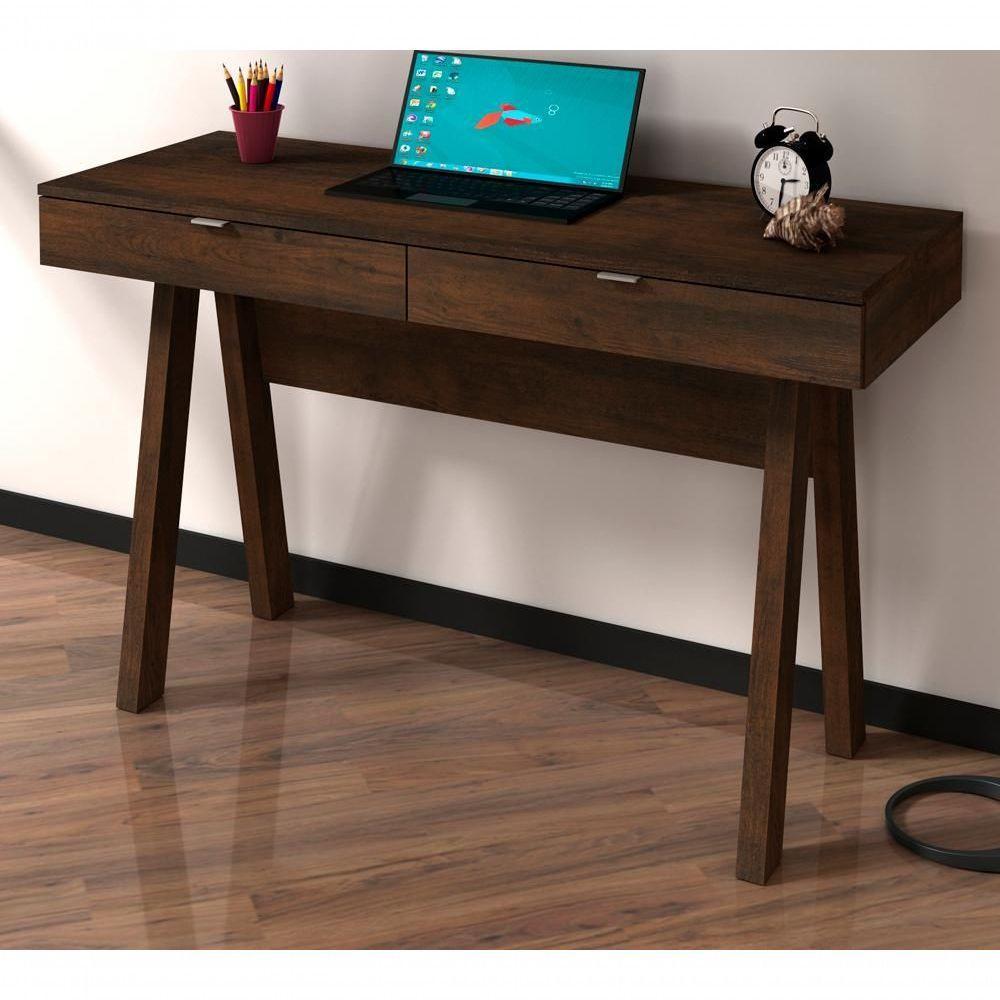 Mesa Para Computador / Escritorio Me4128 Rustico Rustico - 5