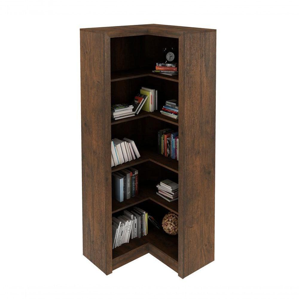 Conjunto Escritorio Completo 4 Peças Cj7 Rustico Rustico - 6