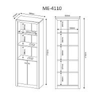 Conjunto Escritorio Completo 4 Peças Cj7 Branco Branco - 9