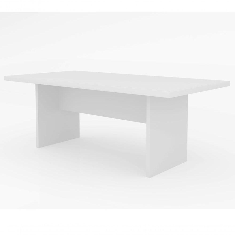 Conjunto Escritorio Completo 05 Peças Cj18 Branco Branco - 5