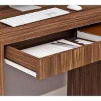 Conjunto Escritorio Completo 3 Peças Cj16 Nogal Nogal - 5