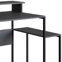 Mesa Para Computador Gamer Ryze 4500 Preto Grafite