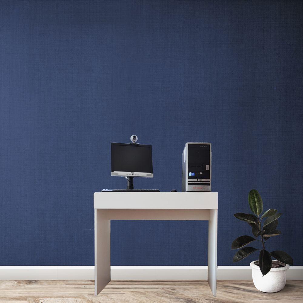 Mesa Office Com Gaveta Branca Em Mdf - 4