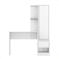 Escrivaninha Com Armário 1 Porta Office Morada Branco 29800 - 2