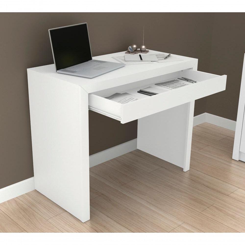 Conjunto Escritorio Completo 3 Peças Cj17 Branco Branco - 5