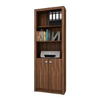 Conjunto Escritorio Completo 4 Peças Cj7 Nogal Nogal - 10