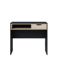 Escrivaninha Bancada Estudo Bit Moov Preto Fosco Tauari Nobre - 3