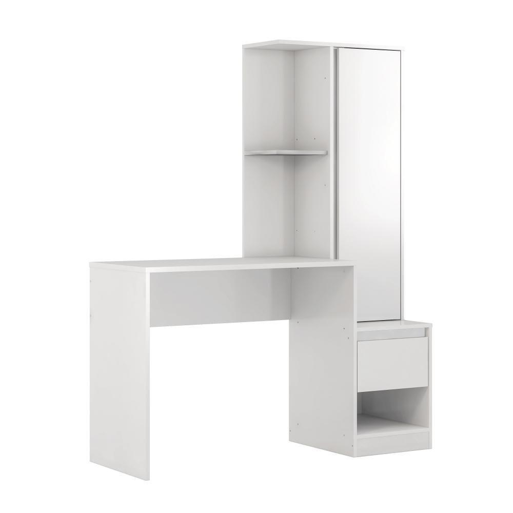 Escrivaninha Com Armário Office Morada Branco Demóbile Branco - 5
