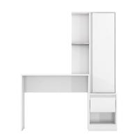 Escrivaninha Com Armário Office Morada Branco Demóbile Branco - 2