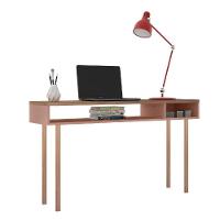 Mesa Para Computador Escrivaninha Multi Marrom Caemmun