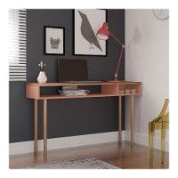 Mesa Para Computador Escrivaninha Multi Marrom Caemmun - 8