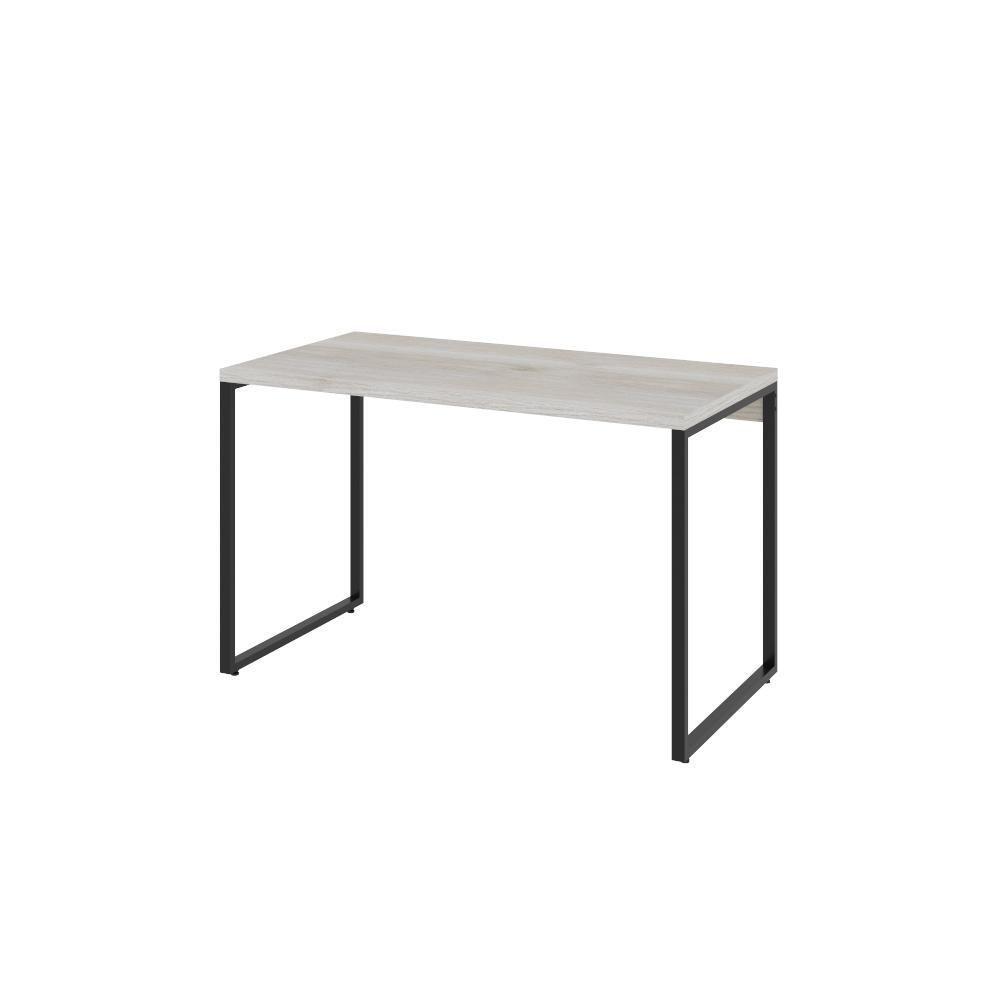Mesa Office 120X60X75Cm Snow / Est.Preta Snow / Est.Preta - 3