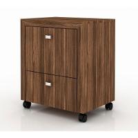 Conjunto Escritorio Completo 8 Peças Cj22 Nogal Nogal - 6