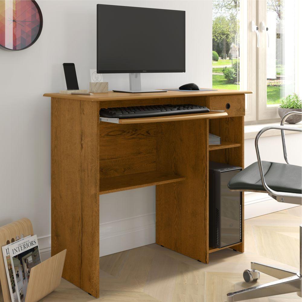 Conjunto Mesa De Computador Afrodite Freijo - 4