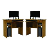 Conjunto Mesa De Computador Afrodite Freijo - 1