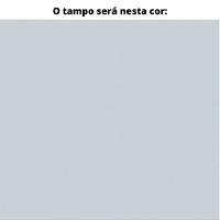 Mesa De Reunião Retangular 260 X 120 Cm Pé Tubular Pe25 Em Mdp Cinza Base Preta - 7