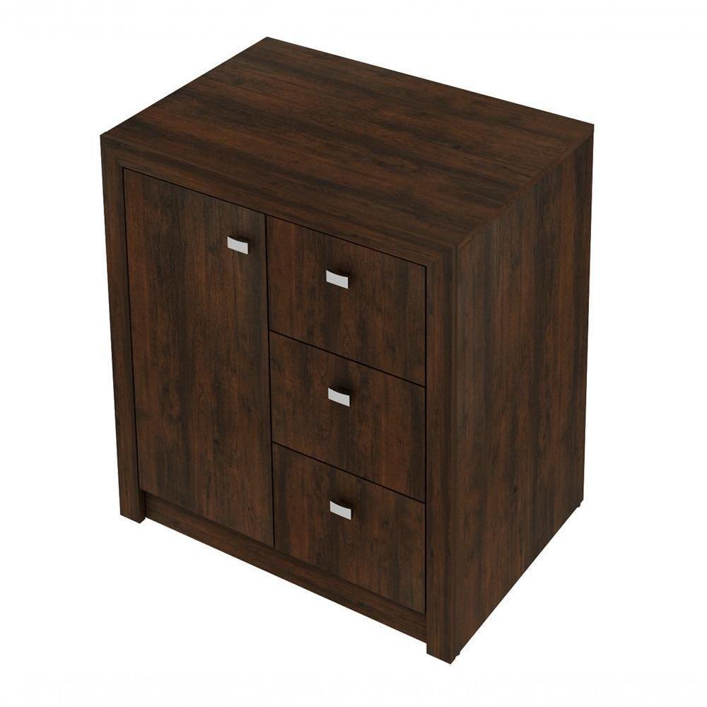 Conjunto Escritorio Completo 11 Peças Cj8 Rustico Rustico - 9