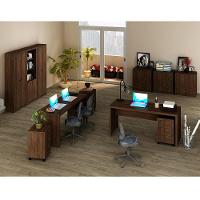 Conjunto Escritorio Completo 11 Peças Cj8 Rustico Rustico - 1