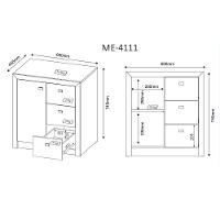 Conjunto Escritorio Completo 11 Peças Cj8 Rustico Rustico - 8