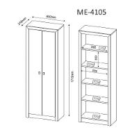 Conjunto Escritorio Completo 3 Peças Cj5 Branco Branco