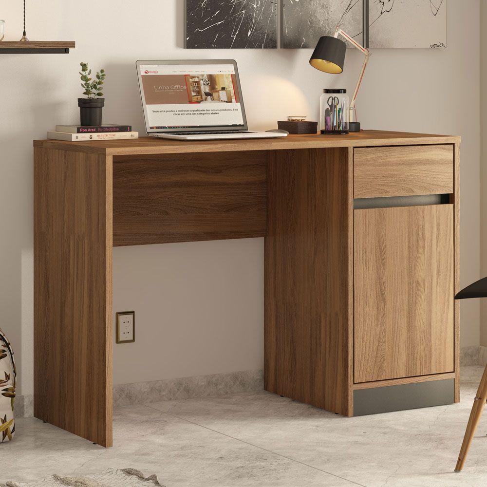 Escrivaninha 1 Porta 1 Gaveta Office Morada Grafito 29600 - 3