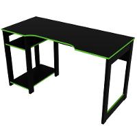 Mesa Para Computador Gamer Me4152 Preto Verde Preto Verde - 2
