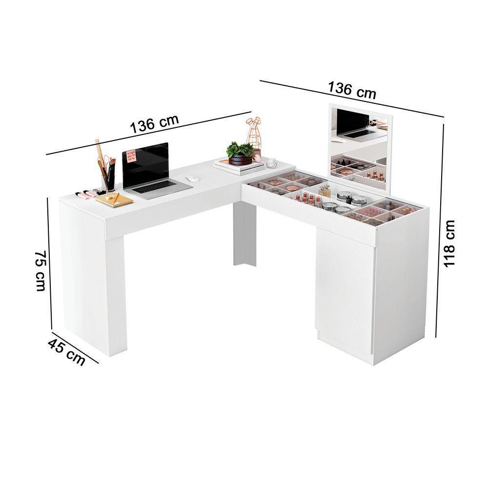Escrivaninha Penteadeira c/Nicho 136 Bran-D'Rossi - 2
